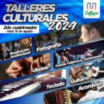 2° Cuatrimestre ¡Vuelven los talleres de CULTURA UNCAUS!